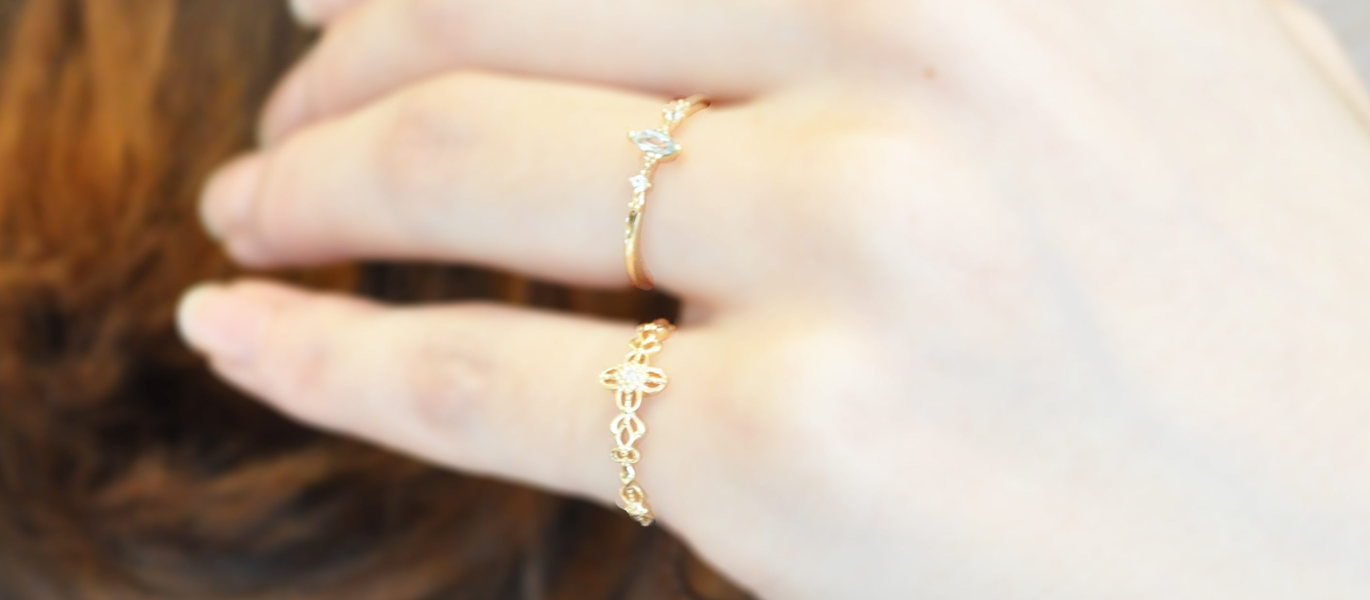 小指に幸運のお守り-1万円代のピンキーリング- | 石川・金沢の結婚指輪