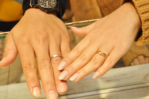 幸せカップル｜結婚指輪｜婚約指輪｜マリッジリング｜エンゲーリジング