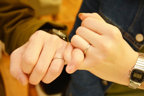 幸せカップル｜結婚指輪｜マリッジリング